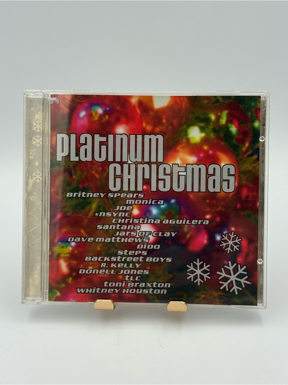 Platinum Christmas CD Britney Spears NSYNC Backstreet Boys Whitney Houston